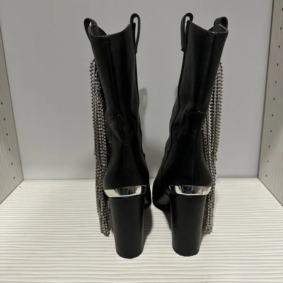 DANIEL X DIAMOND STAGECOACH WESTERN COWBOY BOOT - Picture 3 of 7